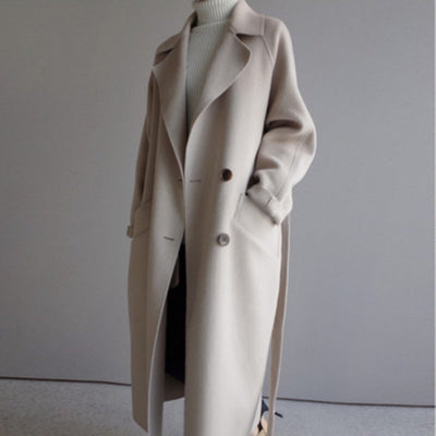 Miriam® | Damen Uld-Trenchcoat