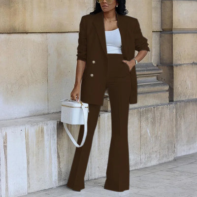 Sandra® | Damen Zweiteiliges Set – Zeitlose Eleganz und Moderne Stärke