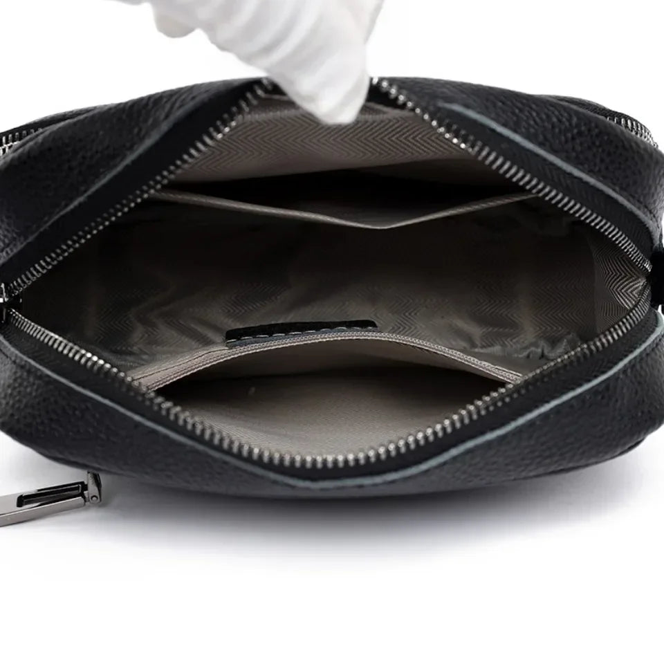 Gisela® | Raffiniertes Leder Schultertasche