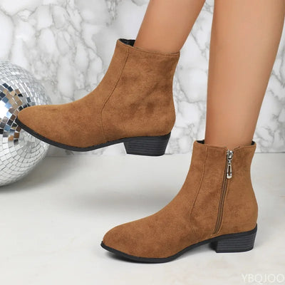 Xenia® | Robuste Stiefel mit Reißverschluss