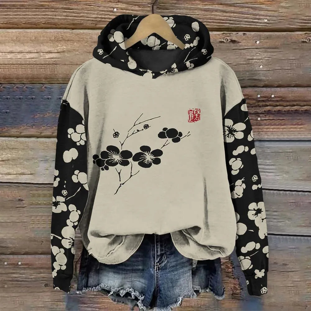 MELIA® | Sweatshirt mit floralem Druck