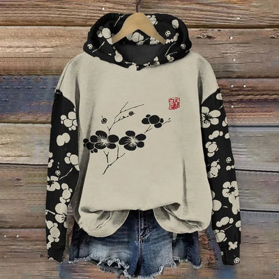 MELIA® | Sweatshirt mit floralem Druck