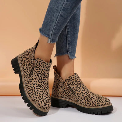 Zenzi® | Robuste Stiefel mit Reißverschluss