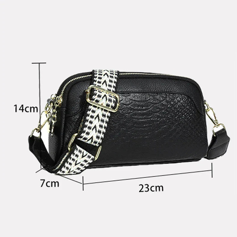 Marisa® | Raffiniertes Leder Umhängetasche