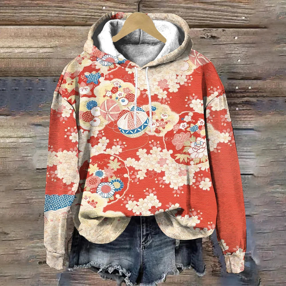 SENNA® | Sweatshirt mit floralem Druck