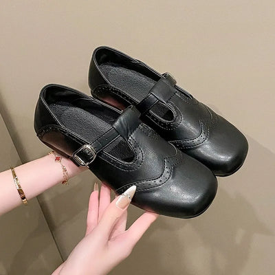 Emilia® | Vegane Leder Orthopädische Ballerinas