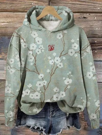 TILDA® | Sweatshirt mit floralem Druck