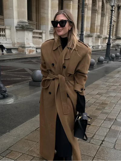 Helene® | Trenchcoat aus Wildleder
