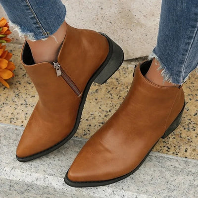 Monika® | Stiefelette aus Leder