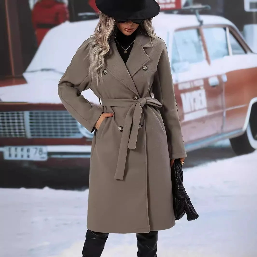 Rikke® | Trench Coat aus Wildleder