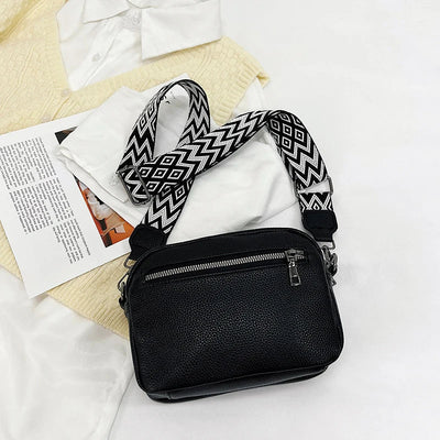 Alina® | Raffiniertes Leder Schultertasche
