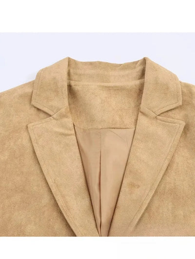 Louise® | Trenchcoat aus Wildleder