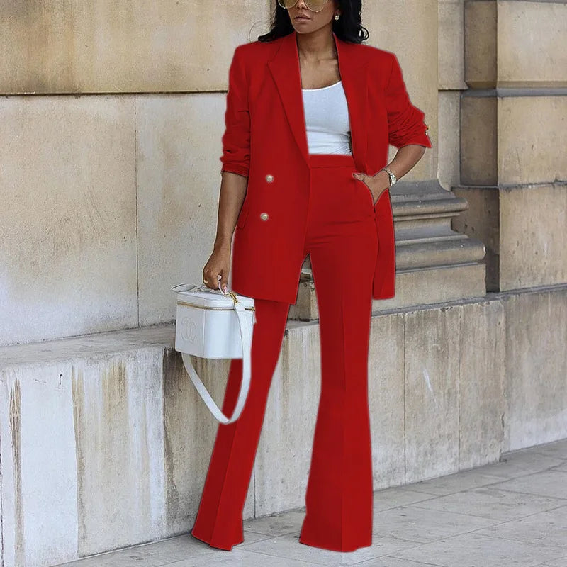 Sandra® | Damen Zweiteiliges Set – Zeitlose Eleganz und Moderne Stärke