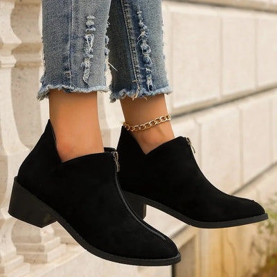 Selina® | Robuste Stiefel mit Reißverschluss