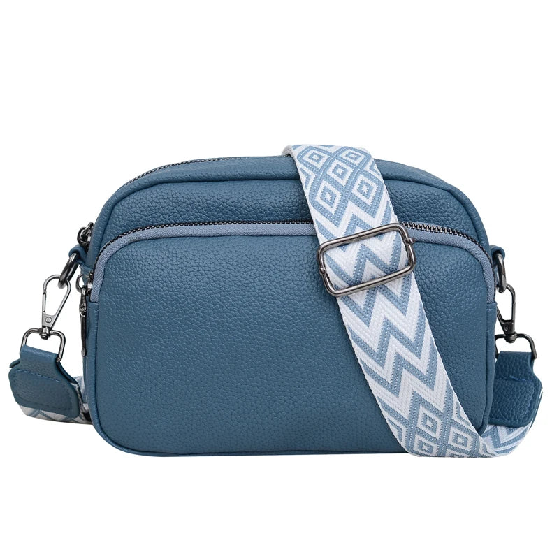 Alina® | Raffiniertes Leder Schultertasche