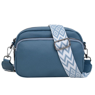 Alina® | Raffiniertes Leder Schultertasche