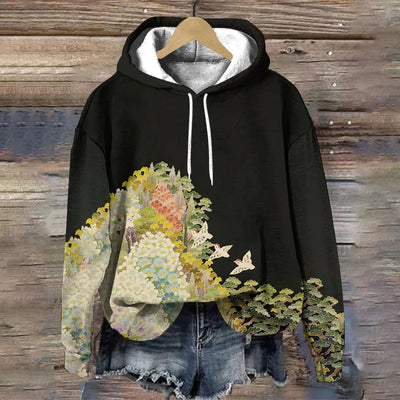 RONJA® | Sweatshirt mit floralem Druck