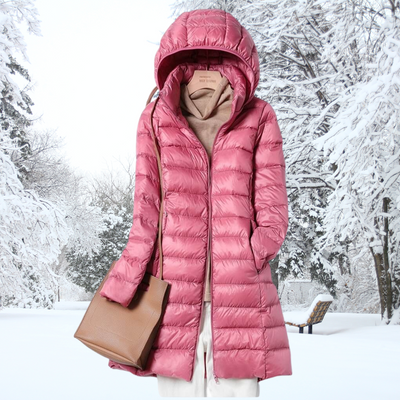 Magdalena® | Damen Mikrolight Daunenjacke