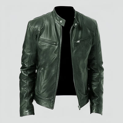 Luca® | Vielseitige und Elegante Lederjacke Premium