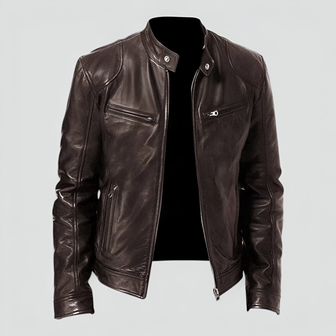 Luca® | Vielseitige und Elegante Lederjacke Premium