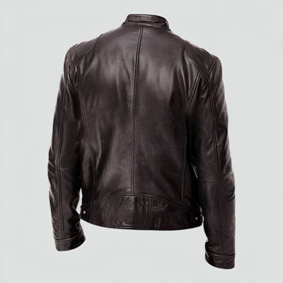 Luca® | Vielseitige und Elegante Lederjacke Premium