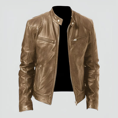 Luca® | Vielseitige und Elegante Lederjacke Premium