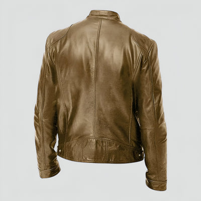 Luca® | Vielseitige und Elegante Lederjacke Premium