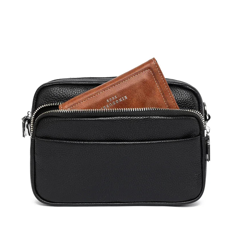Carina® | Finnische Leder Umhängetasche