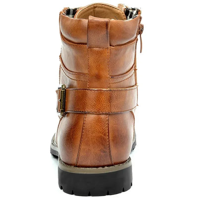 Kevin® | Leder Schnürstiefel