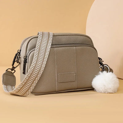 Gisela® | Raffiniertes Leder Schultertasche