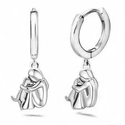 Millie® | Ohrringe mit Hundesymbol (Runder Verschluss)