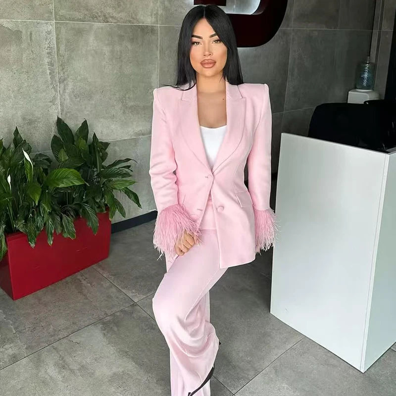 Monika® | Damen Zweiteiliges Set – Zeitlose Eleganz und Moderne Stärke
