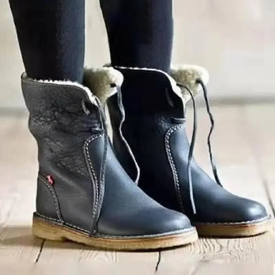 Astrid® | Wasserdichtes Stiefel mit Wollfutter