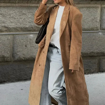 Lea® | Trench Coat aus Wildleder