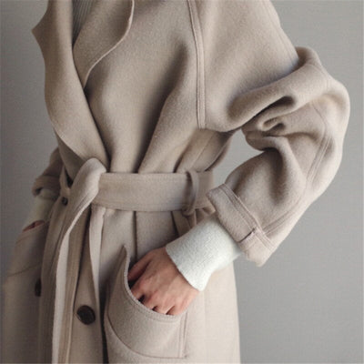 Miriam® | Damen Uld-Trenchcoat