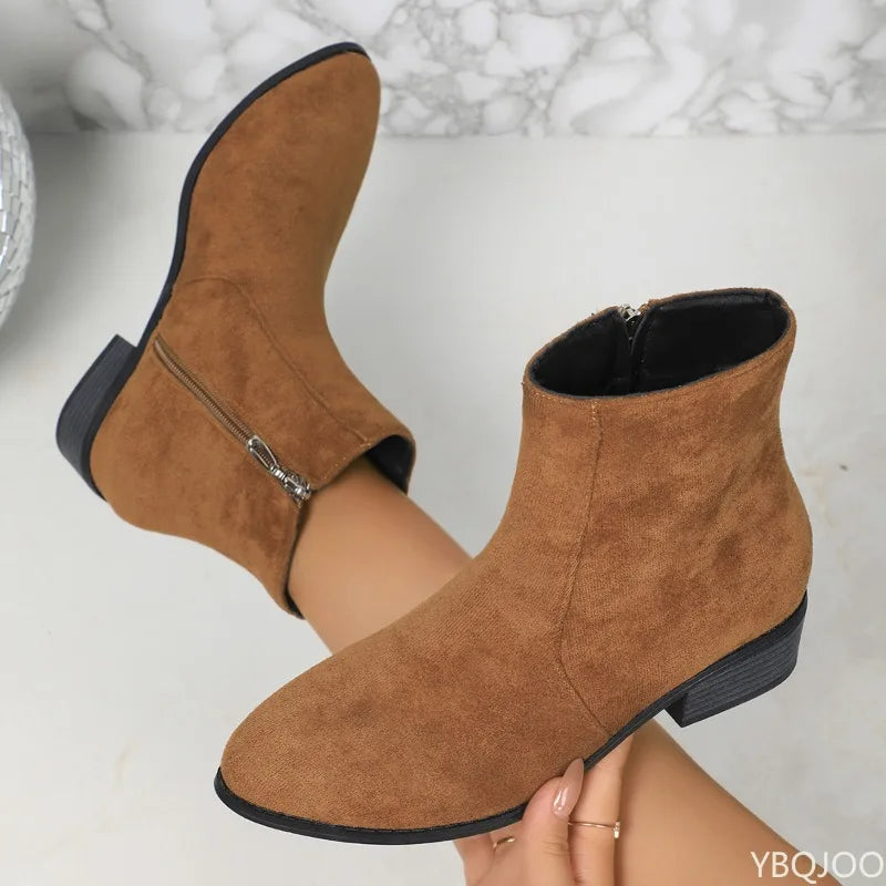 Xenia® | Robuste Stiefel mit Reißverschluss
