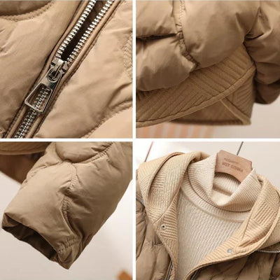 Elisabeth® | Stylische Jacke mit Kapuze in zwei Teilen.