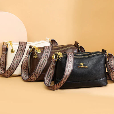 Leonora® | Finnische Leder Umhängetasche