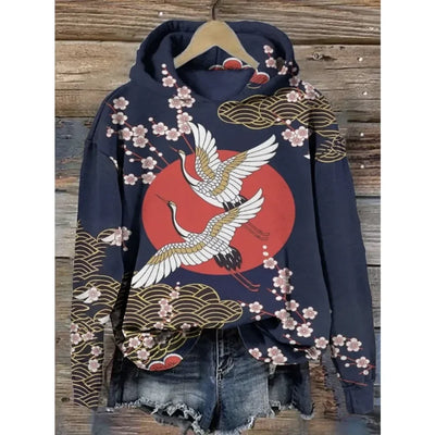NERIA® | Sweatshirt mit floralem Druck