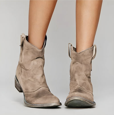 Lisi® | Wildleder-Stiefeletten im Bohemian-Stil