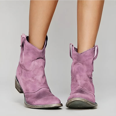 Nala® | Wildleder-Stiefeletten im Boho-Stil
