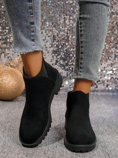 Renate® | Slip-On Stiefel mit Niedrigem Absatz