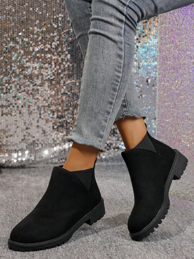 Renate® | Slip-On Stiefel mit Niedrigem Absatz