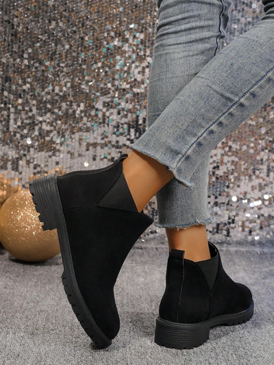 Renate® | Slip-On Stiefel mit Niedrigem Absatz