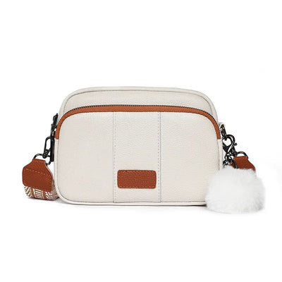 Gisela® | Raffiniertes Leder Schultertasche