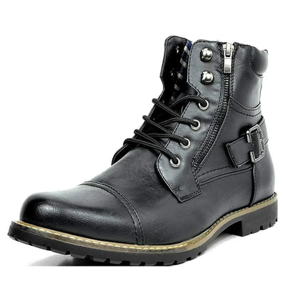 Kevin® | Leder Schnürstiefel