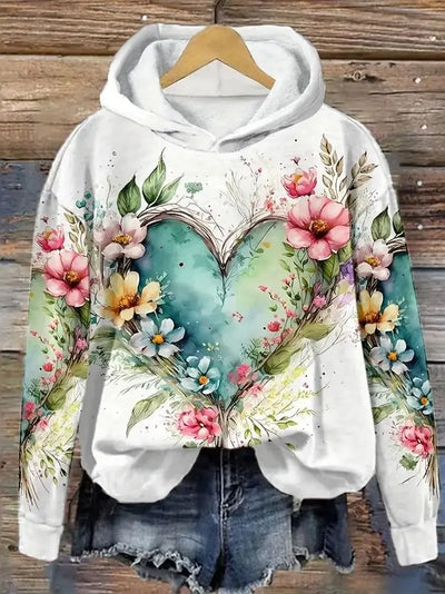 SILVA® | Sweatshirt mit Blumenmuster