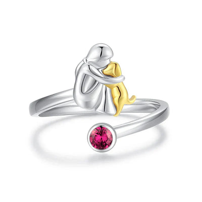Aurora® | Ring mit Hundesymbol