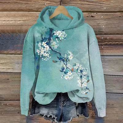 MELIA® | Sweatshirt mit floralem Druck