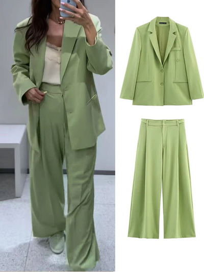 Katrin® | Damen Zweiteiliges Set – Zeitlose Eleganz und Moderne Stärke